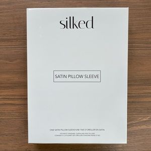 Silked satin pillowcase New pillow sleeve